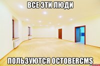 все эти люди пользуются octobercms
