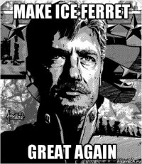make ice ferret great again