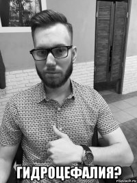  гидроцефалия?