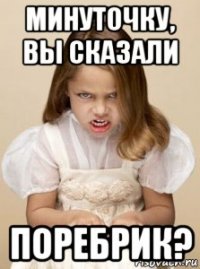 минуточку, вы сказали поребрик?