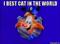 i best cat in the world 