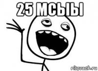 25 мсыы 