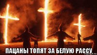  пацаны топят за белую рассу