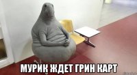  мурик ждет грин карт