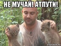 не мучай! атпути! 