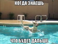 когда знаешь что будет дальше