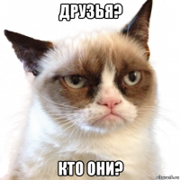 друзья? кто они?