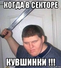 когда в секторе кувшинки !!!