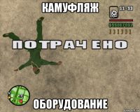 камуфляж оборудование