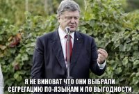  я не виноват что они выбрали сегрегацию по-языкам и по выгодности