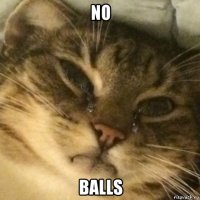 no balls