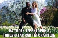  на твоей территории я танцую так как ты скажешь