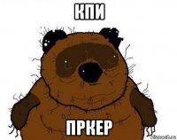 кпи пркер