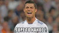  горе то какое