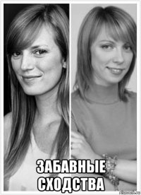  забавные сходства