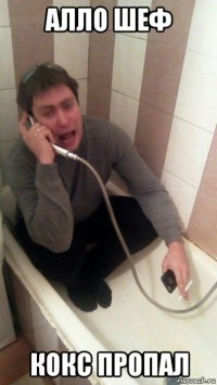 алло шеф кокс пропал