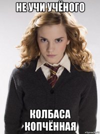 не учи учёного колбаса копчённая
