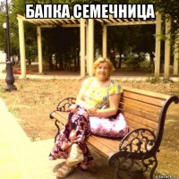 бапка семечница 