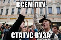всем пту статус вуза