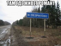 там где живет роман1 