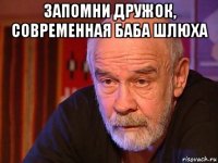 запомни дружок, современная баба шлюха 