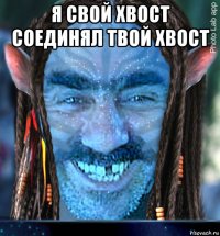 я свой хвост соединял твой хвост 