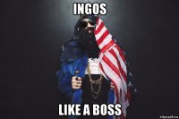ingos like a boss