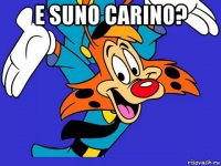 e suno carino? 