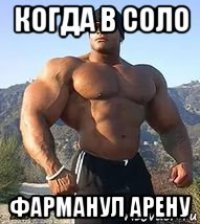 когда в соло фарманул арену