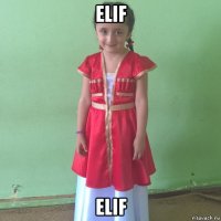 elif elif