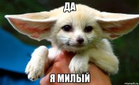 да я милый