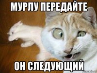 мурлу передайте он следующий