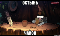 остынь чайок