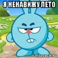 я ненавижу лето 