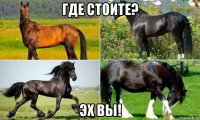 где стоите? эх вы!