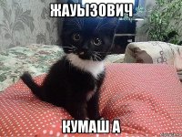 жауызович кумаш а