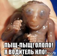  пыщ-пыщ! ололо! я водитель нло! . . .
