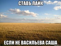 ставь лайк если не васильева саша