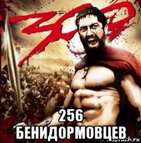  256 бенидормовцев