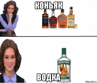 коньяк водка