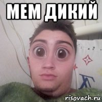мем дикий 