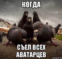 когда съел всех аватарцев