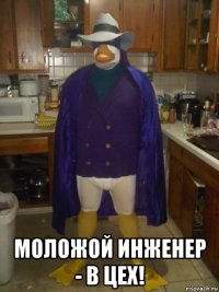  моложой инженер - в цех!