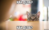 как дела? как дела?