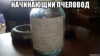 начинающий пчеловод 