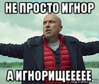 не просто игнор а игнорищеееее