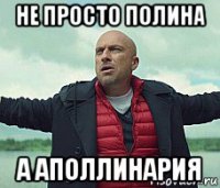 не просто полина а аполлинария