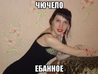 чючело ебанное
