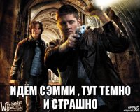  идём сэмми , тут темно и страшно