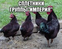сплетники группы"империя" 
